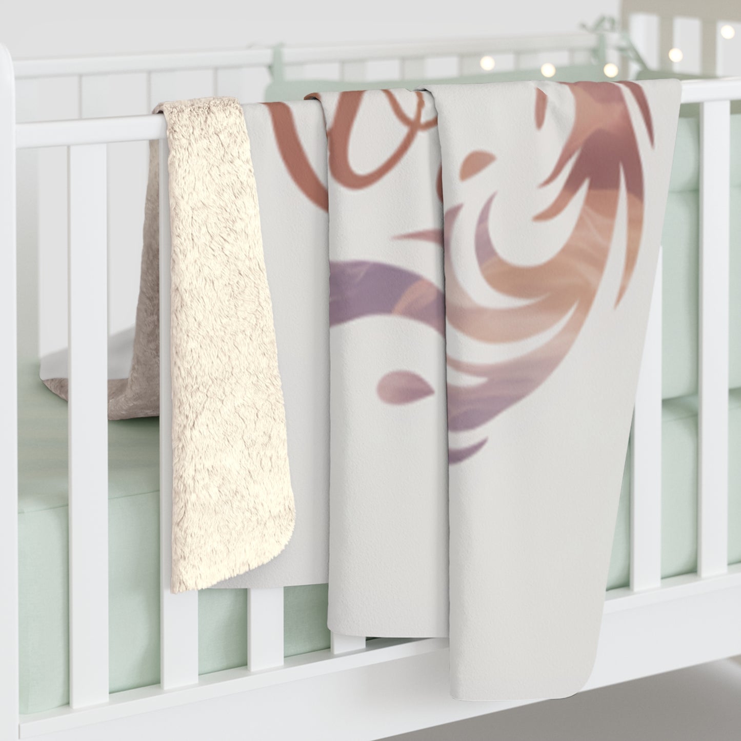 Cozy Sherpa Fleece Blanket with Inspirational Design, Perfect for Comfort, Gifts, Home Decor, Wellness, Self-Care