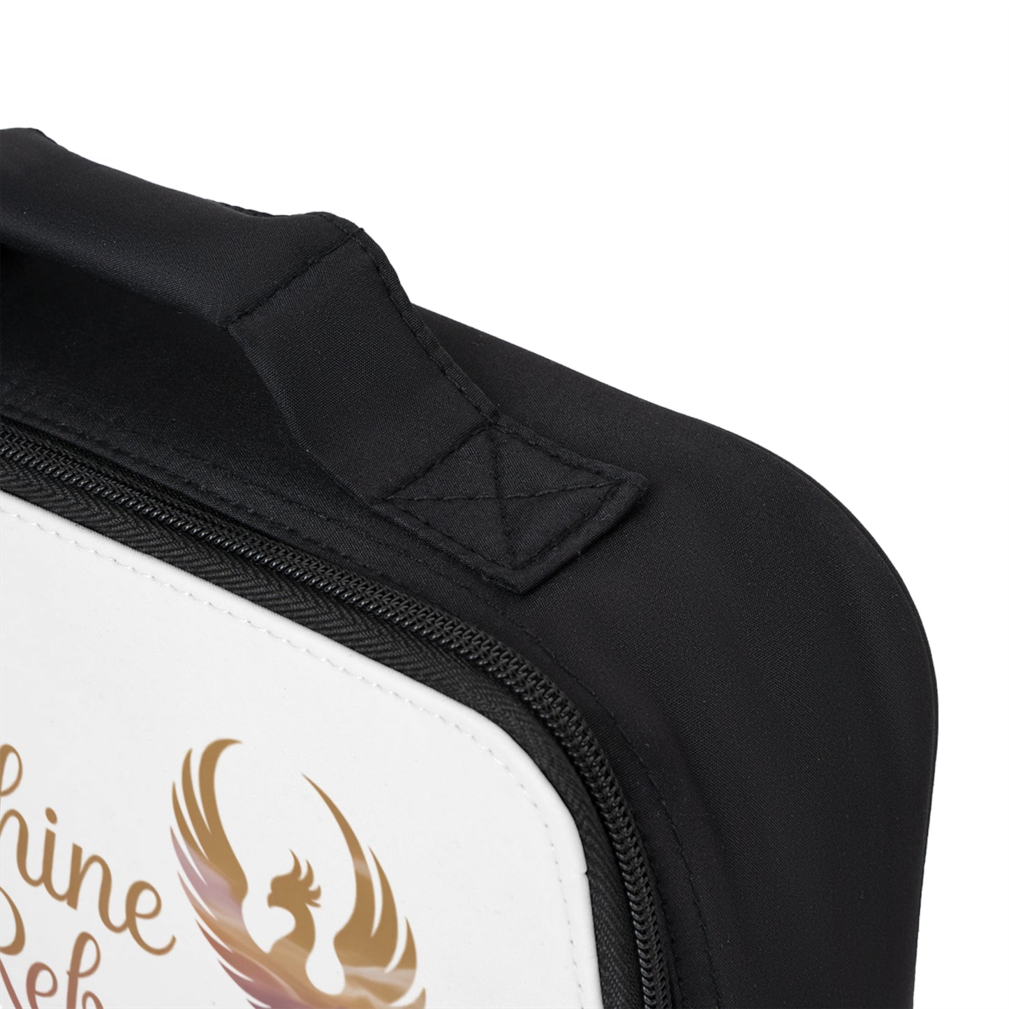 Inspirational Lunch Bag with 'Shine Reborn' Design, Motivational Lunchbox, Reusable Food Carrier, Perfect for School, Work, and Picnics Buy 1 - 1 gets Donated