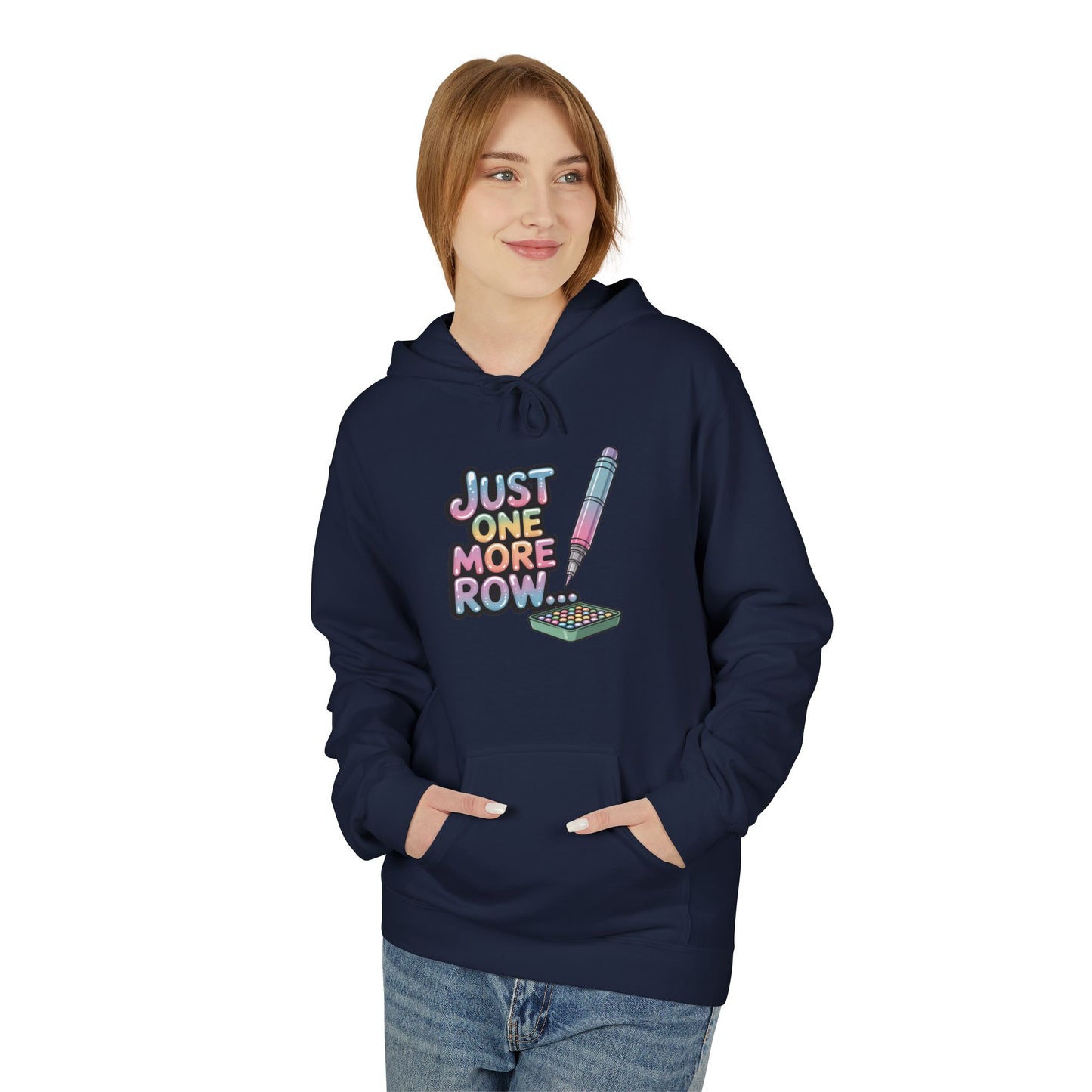 Just One More Row Hoodie