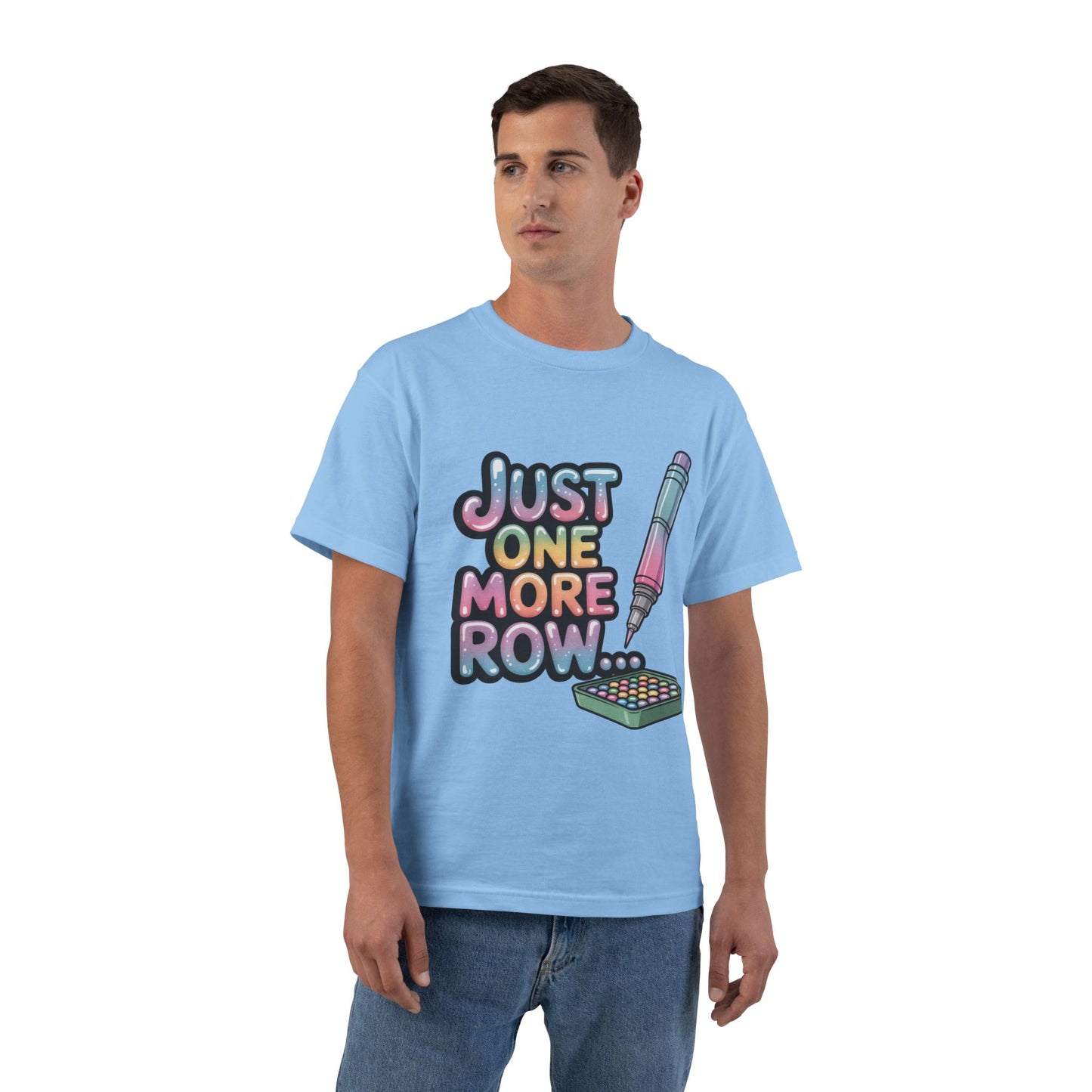 Just One More Row Short-Sleeve T-Shirt for Crafting Enthusiasts