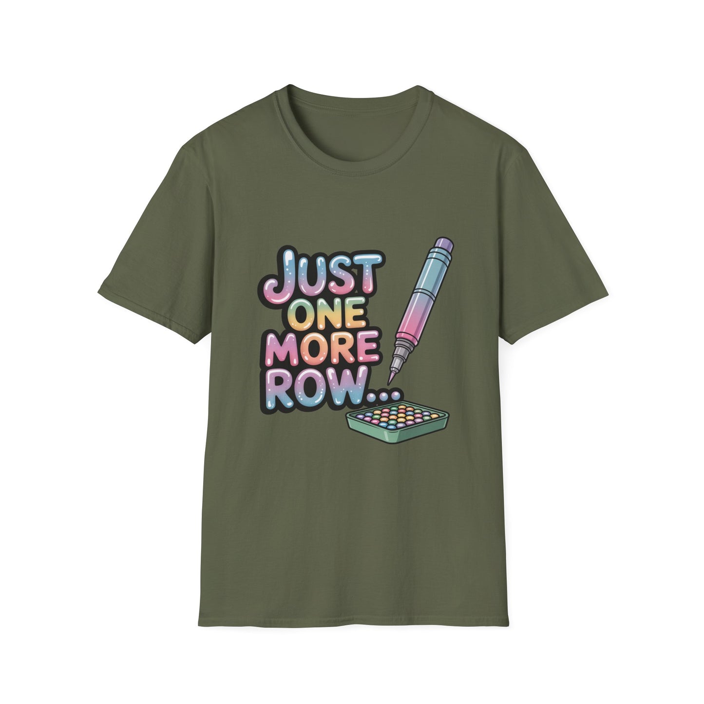 Creative Hobbyist T-Shirt - "Just One More Row" Design