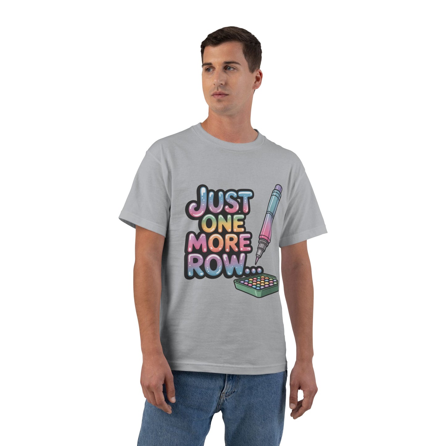 Just One More Row Short-Sleeve T-Shirt for Crafting Enthusiasts