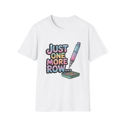 Creative Hobbyist T-Shirt - "Just One More Row" Design