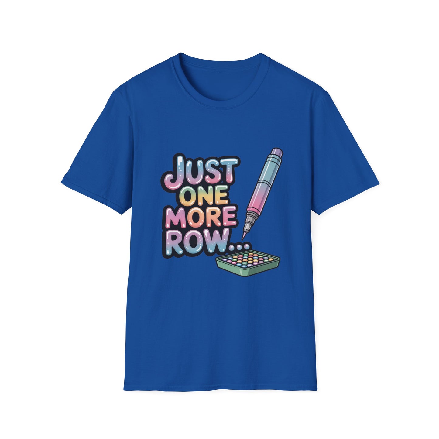Creative Hobbyist T-Shirt - "Just One More Row" Design
