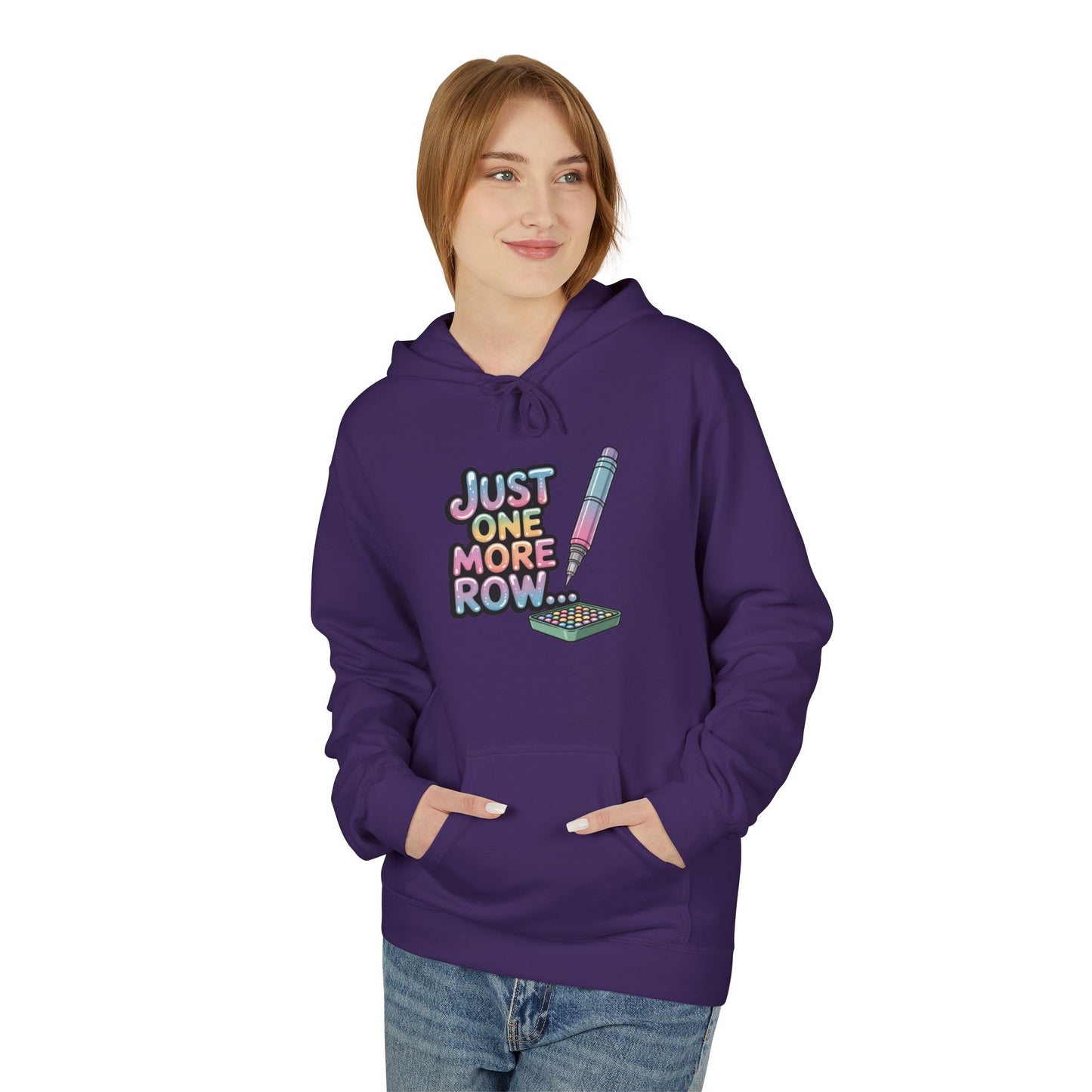 Just One More Row Hoodie