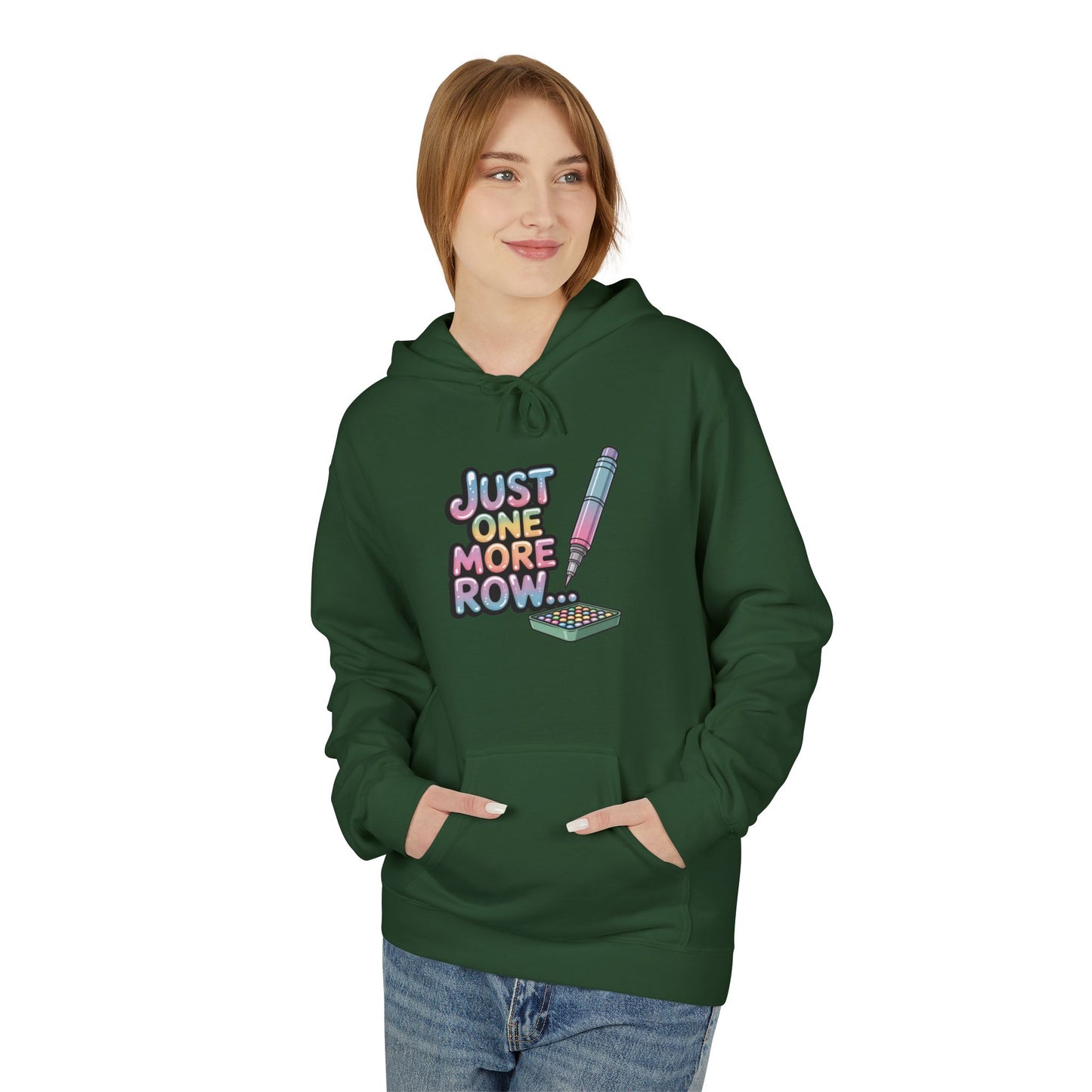 Just One More Row Hoodie
