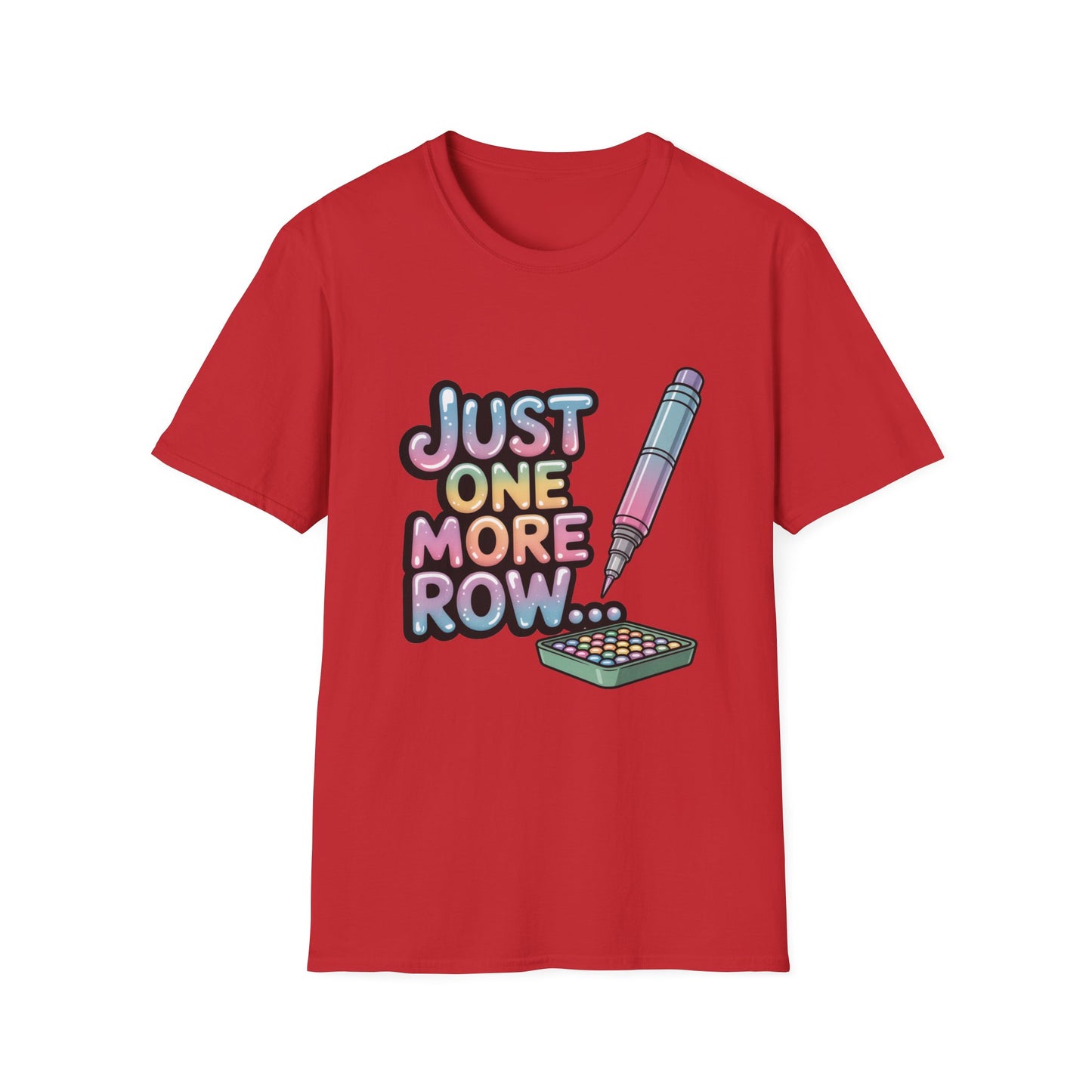 Creative Hobbyist T-Shirt - "Just One More Row" Design