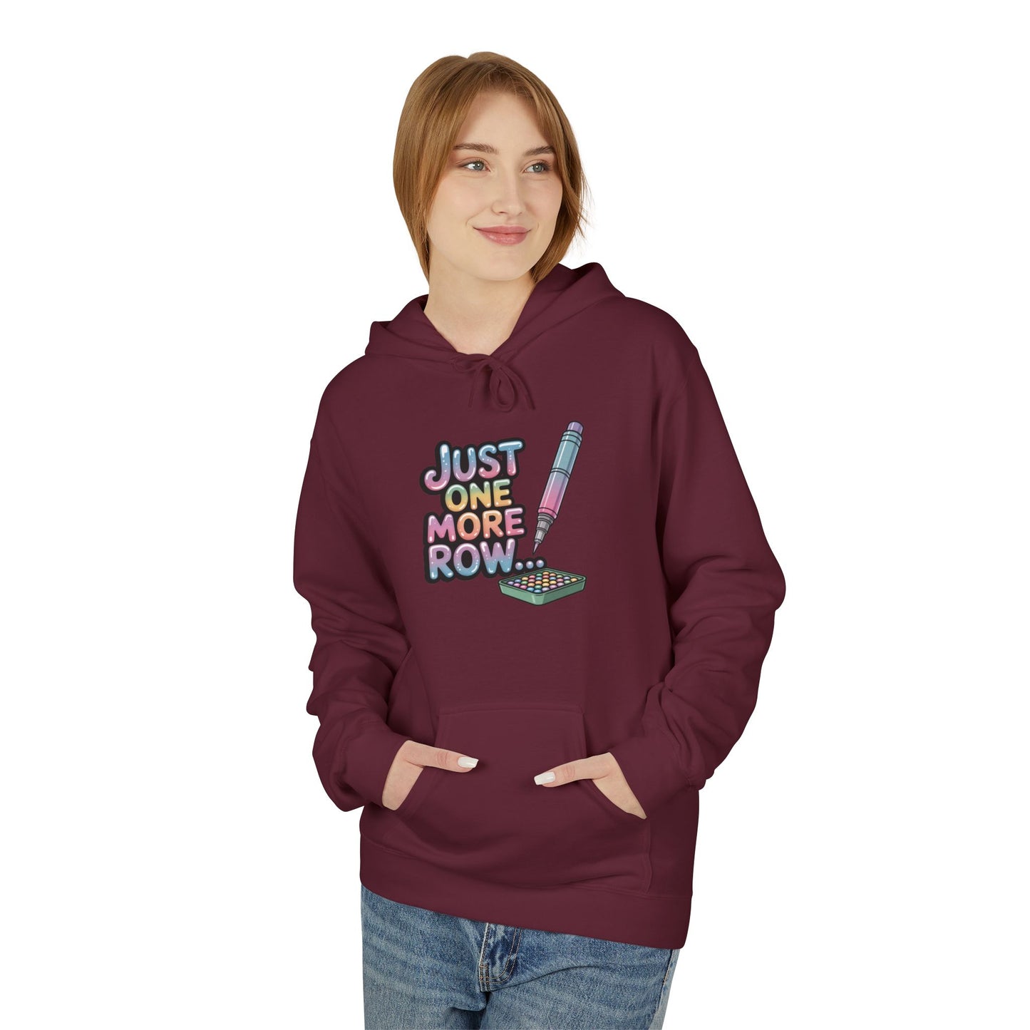 Just One More Row Hoodie