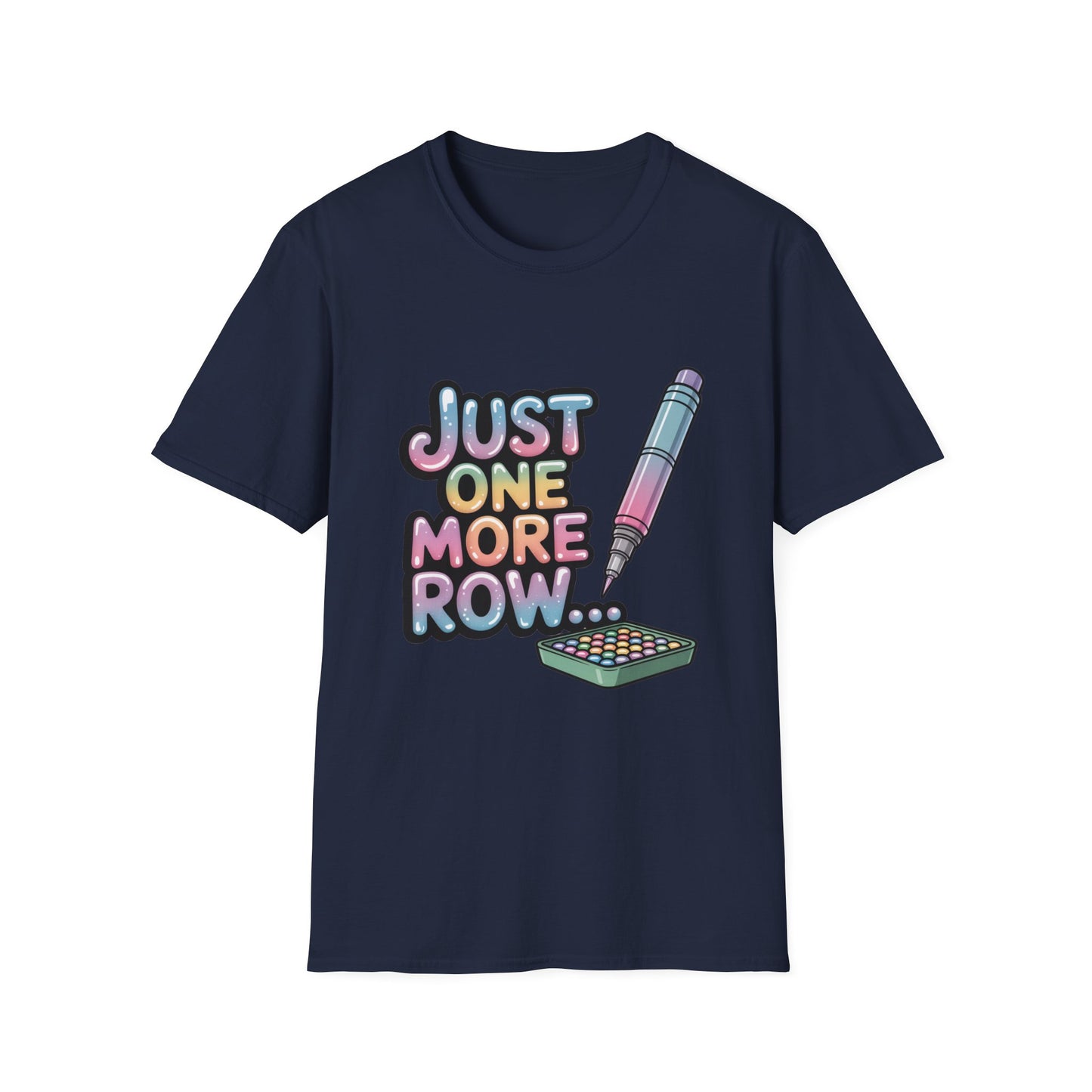 Creative Hobbyist T-Shirt - "Just One More Row" Design