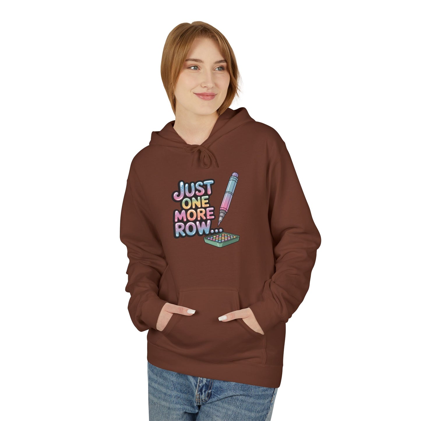 Just One More Row Hoodie
