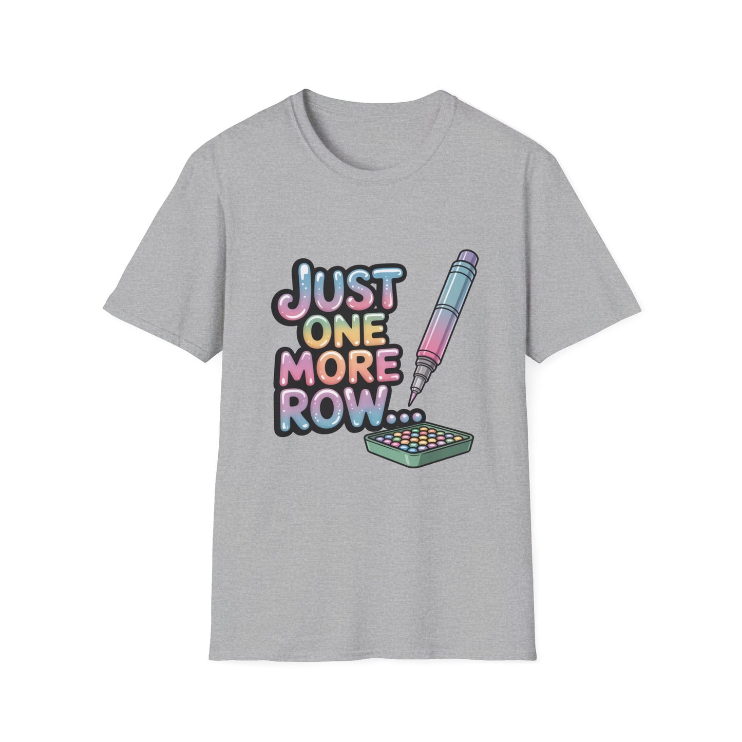 Creative Hobbyist T-Shirt - "Just One More Row" Design