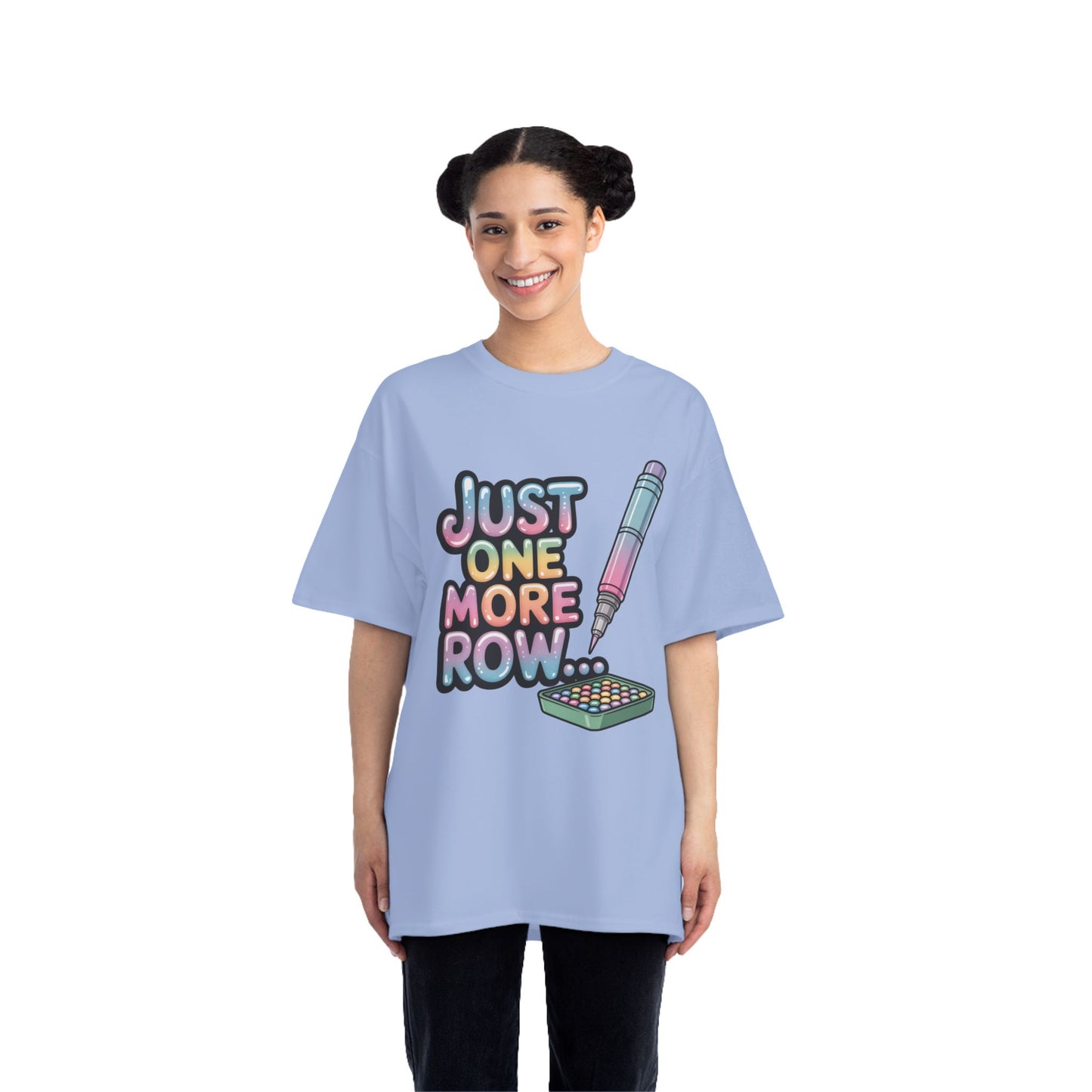 Just One More Row Short-Sleeve T-Shirt for Crafting Enthusiasts