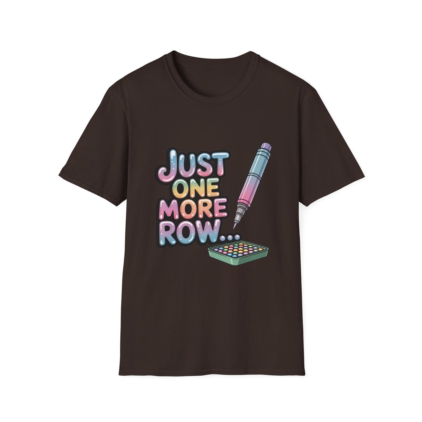 Creative Hobbyist T-Shirt - "Just One More Row" Design
